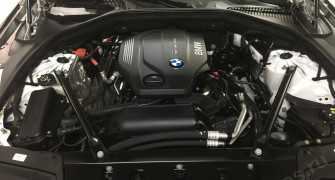 Мойка двигателя паром BMW 520